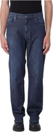 Emporio Armani Jeans Regular Fit Stretch Denim - - Jeans - Uomo - Blu - W31
