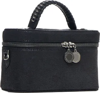 Stella McCartney Womens Shoulder Bag Falabella Vanity Black Polyester