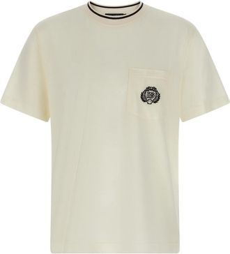 Dolce & Gabbana White Crewneck T-shirt