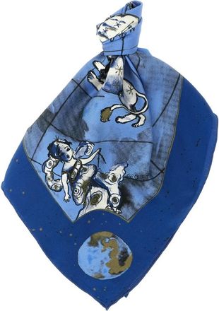 Diane Von F&uuml;rstenberg Pa&ntilde;uelo de seda Zodiac Flag - Accessories - Mujer - Multicolor - ONE SIZE