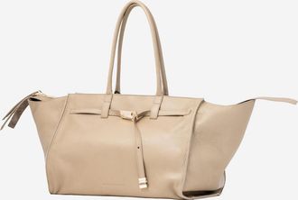 Benedetta Bruzziches Womens Weekend Leather Bag Ivory Shoulder