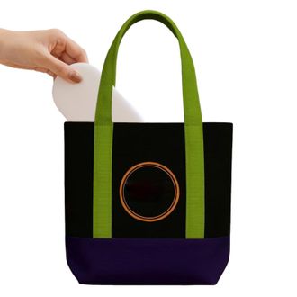 Generic Halloween Tote Bag for Women | Halloween Trick or Treat Tote Bags - Lightweight Reusable Carrier for Festive Holiday Goodie Party Favors Candy Toy Gro