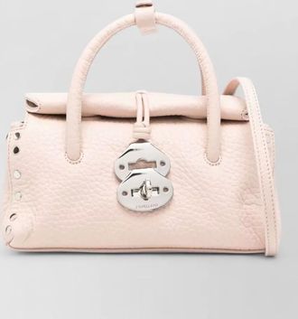 Zanellato centauro baby leather shoulder bag