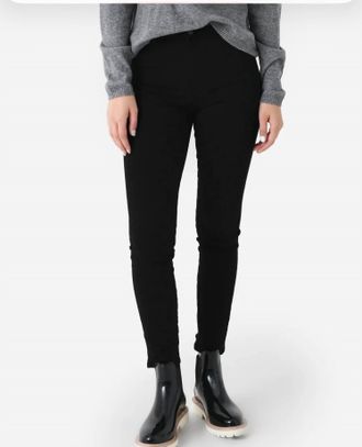 Citizens Of Humanity Bodycon Skinny Pants In Plush Black