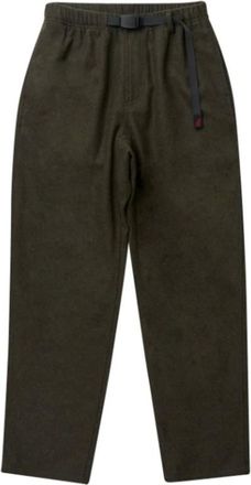 Gramicci Wollen broek in Umber Wool - Heren - Straight fit broeken - Bruin - S - Wol - Broeken