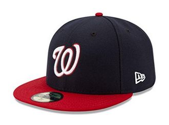 New Era Mens 70360937, Navy/Red, 7.75