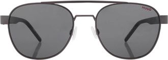 HUGO BOSS Grey Pilot Mens Sunglasses HG 1196/S 0R80/IR 54