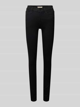 Levi's Skinny Fit Jeans mit 5-Pocket-Design in Black, Gr&ouml;&szlig;e 24/28