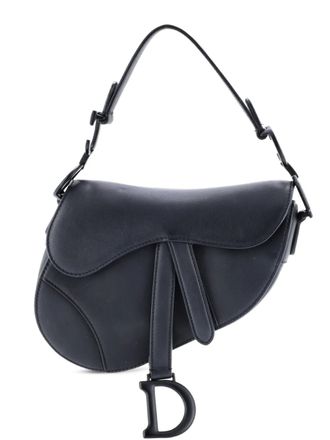 Dior Ultra Matte Saddle Handbag Leather Mini shoulder bag - Nero