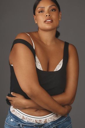 Pilcro Scoop-Neck Tank Top