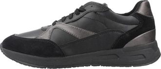 Geox Mujer, Zapatos, Negro, Talla: 37 EU