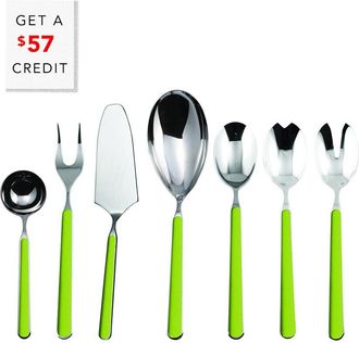 Mepra 7Pc Flatware Set With $57 Credit