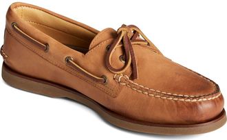 Sperry Top-Sider Gold Authentic Original Boat Shoe in Ginger at Nordstrom, Size 10.5