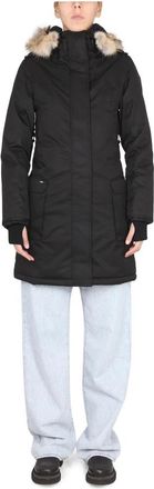 Nobis Abby Parka - Dames - Parka Jassen - Zwart - XS - Polyester - Jassen