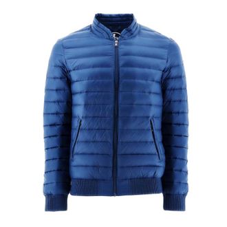 Jott Mens Jordan Lightweight Bomber Jacket in Denim - Blue - Size 3XL