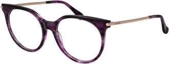 Max Mara Accessoires, Dames, Paars, ONE Size, Optisch Montuur