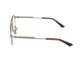 Bottega Veneta BV1340OK Metal Aviator Eyeglasses - Gold