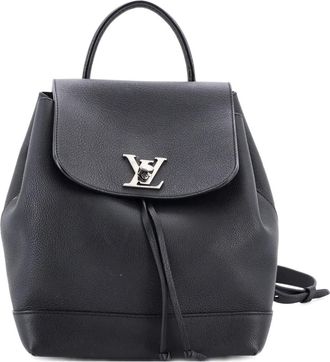 Louis Vuitton Lockme Leather backpack - Zwart