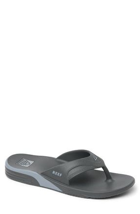Reef Fanning H2O Flip Flop in Grey at Nordstrom, Size 12