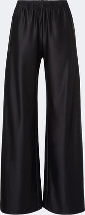 Gucci Pantaloni a gamba larga in jersey misto seta