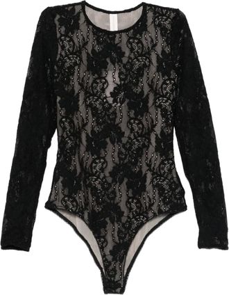 Zimmermann Body a fiori - Nero