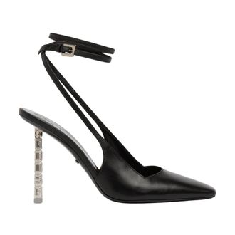 GCDS Gcds, Dames, Schoenen, Zwart, Maat: 37 EU Leer
