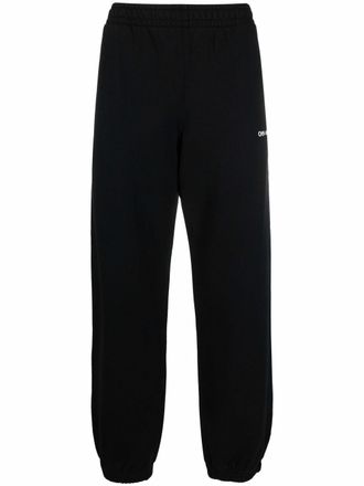 Off-white Trainingsbroek met print - Zwart