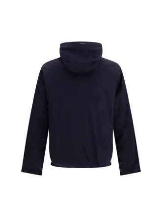 Herno Hooded Nylon Down Down Jacket - Navy