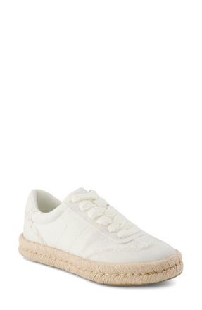 Toms Jesse Espadrille Sneaker in White at Nordstrom, Size 8.5