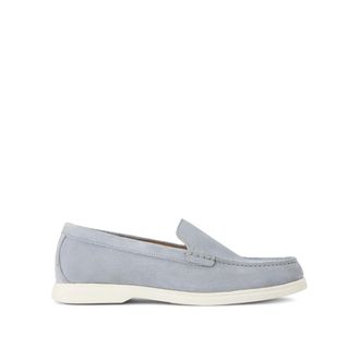 Kurt Geiger Mens Suede Sully Loafers - Blue - Size UK 12