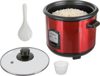 KASANOVA Cuociriso elettrico 500 W 1,5 L rosso