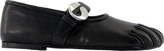 Coperni Ballerinas, female, Black, Size: 7 US 5T Ballerina