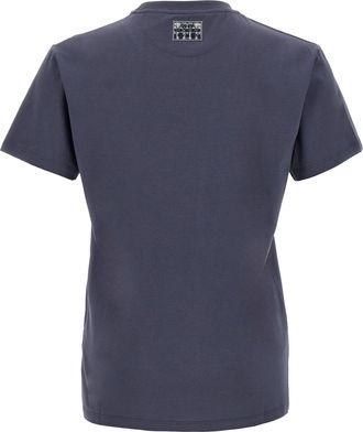 Fendi Mens Blue Cotton T-Shirt