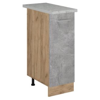 Vicco Armario De Farmacia R-line, Hormig&oacute;n, 30 Cm Et M&aacute;rmol