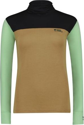 Mons Royale Yotei Merino High Neck L/S Merinounterw&auml;sche f&uuml;r Damen | beige