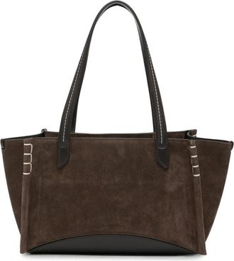 J.W.Anderson Loafer Tas - Dames - Shoppers - Bruin - ONE Size - Su&egrave;de - Tassen