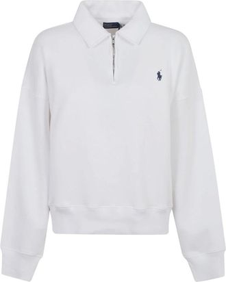 Ralph Lauren Mujer, Sudaderas, Blanco, Talla: S