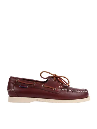 Sebago Burgundy Portland Waxed Leather Loafers