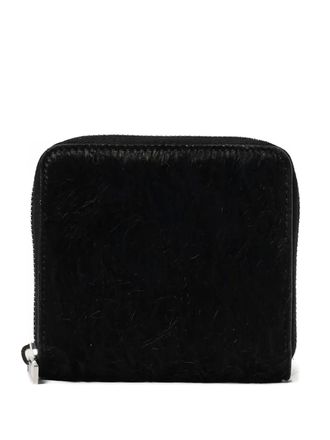 Rick Owens zip wallet - Black