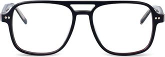 Tommy Hilfiger Occhiali con montatura stile pilota - Nero