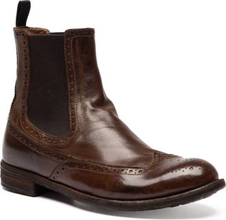 Officine Creative Lexikon 151 Leather Chelsea Boots in Brown at Nordstrom, Size 39.5