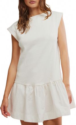Free People Womens Enya Mini Dress In Bright White