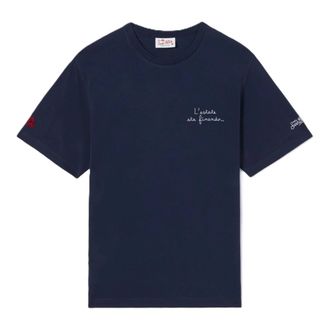 MC2 Saint Barth T-Shirts, male, Blue, Size: 2XL Portofino T-Shirt