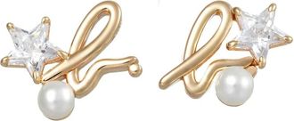 agn&egrave;s b. Christmas Canopy earrings - women - silver/Metal - One Size - Gold