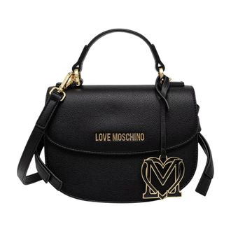 Love Moschino Dames, Tassen, Zwart, Maat: ONE Size Synthetisch