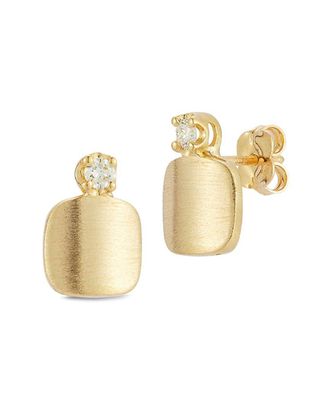 I.Reiss Company 14K 0.15 Ct. Tw. Diamond Earrings