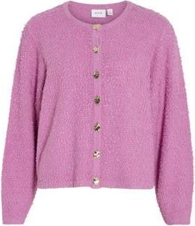Vila gebreid vest roze