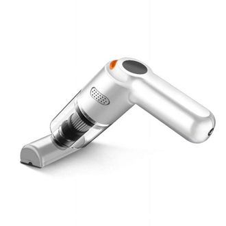 OEM Mini Aspiradora Port&aacute;til Para Coche, Aspiradora De Mano Recargable Para Coche, Adecuada Para Recoger El Polvo En Autom&oacute;viles, Color Blanco