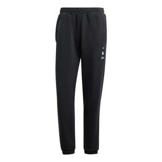 adidas Mickey x Originals Embroidery Sweat Pants Asia Sizing Black IY2267