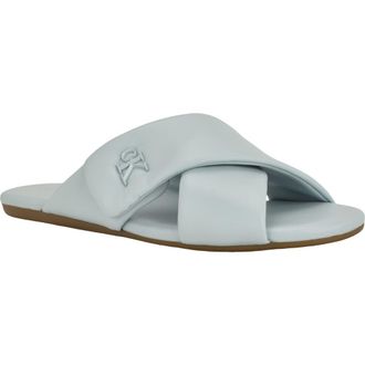 Calvin Klein Renley Slide Sandal in Light Blue at Nordstrom Rack, Size 7.5